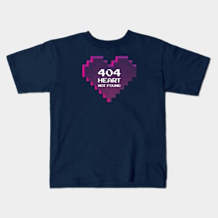 HEART NOT FOUND Kids T-Shirt